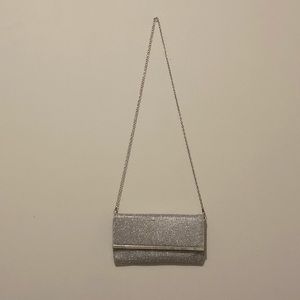 Faux rhinestone purse